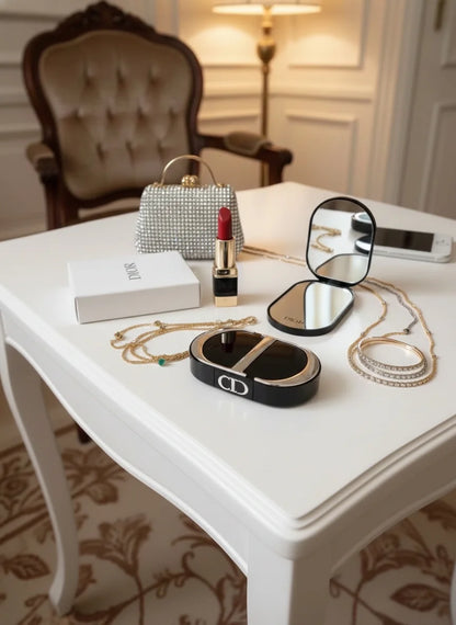 Dual Mirror Phone Ring Holder & Stand