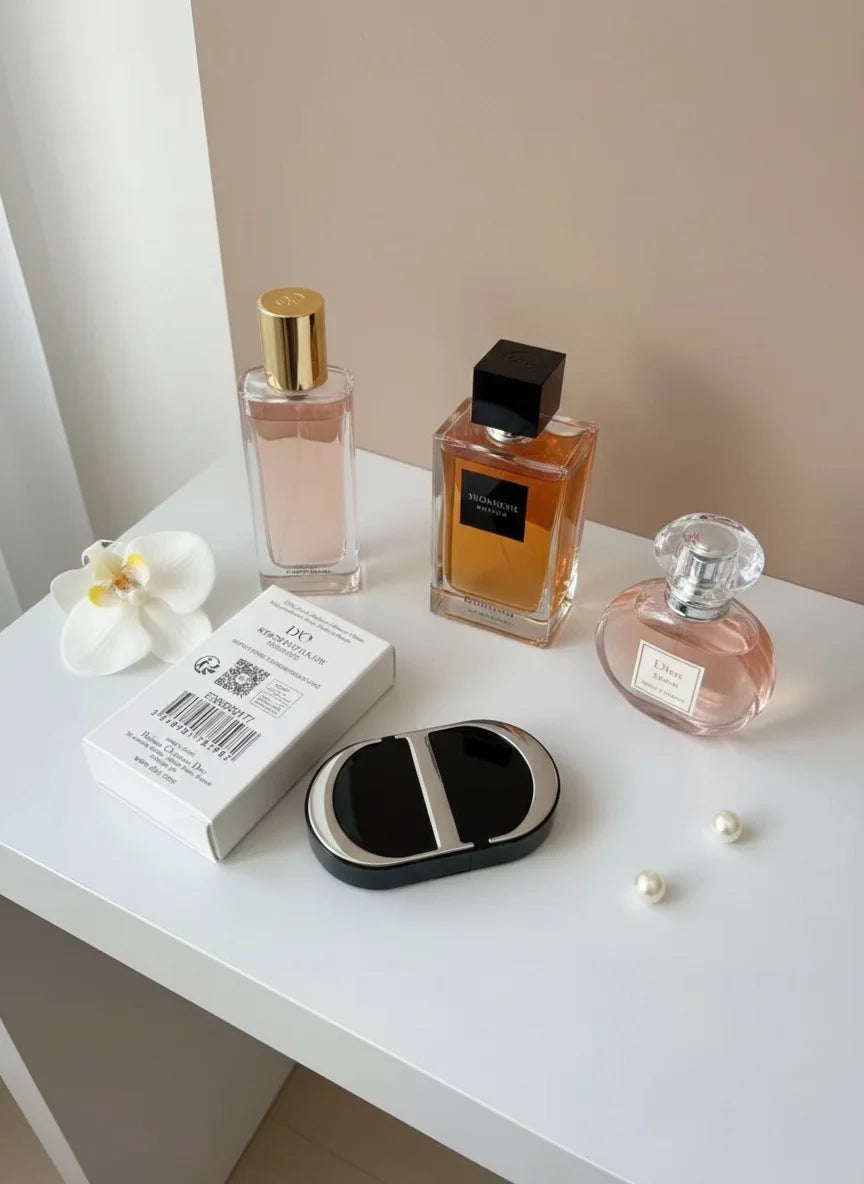 Dual Mirror Phone Ring Holder & Stand